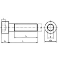 Inbusschraube 12,9 M14x2,0 UHL 40mm