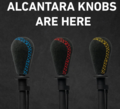 REVIN Schaltknauf Spezial Alcantara (Blau)