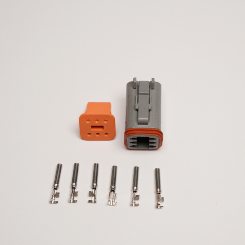Stecker 6-Pin DT-Serie Männlich
