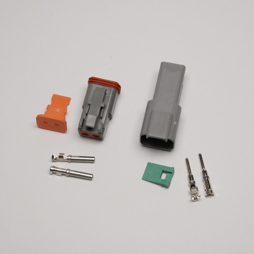 Stecker 2-Pin DT-Serie Männlich + Weiblich