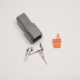 Stecker 6-Pin DTM-Serie Weiblich