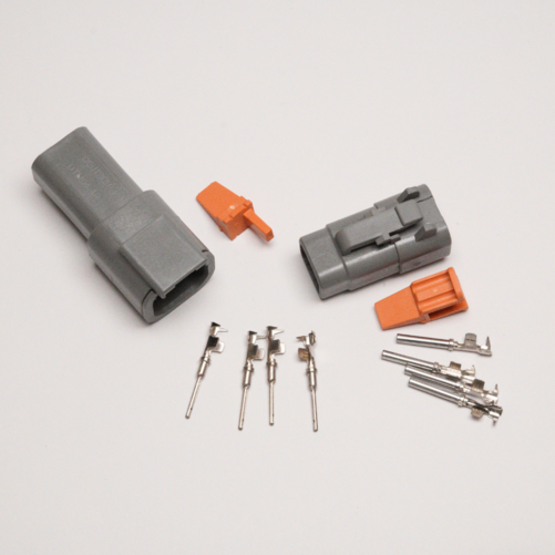 Stecker 4-Pin DTM-Serie Männlich + Weiblich