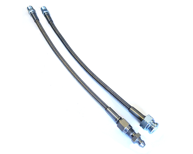 Stahl geflochtener Kupplungsschlauch 45 cm