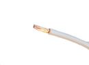 Draht 1,5mm² weiß.