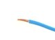 Draht 0,75 mm² blau.