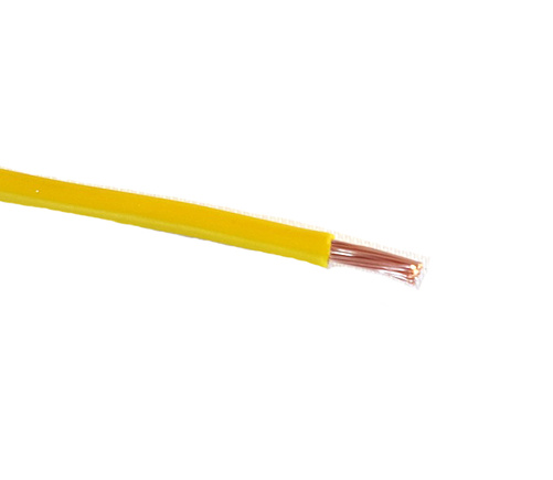 Draht 0,75 mm² Gelb.