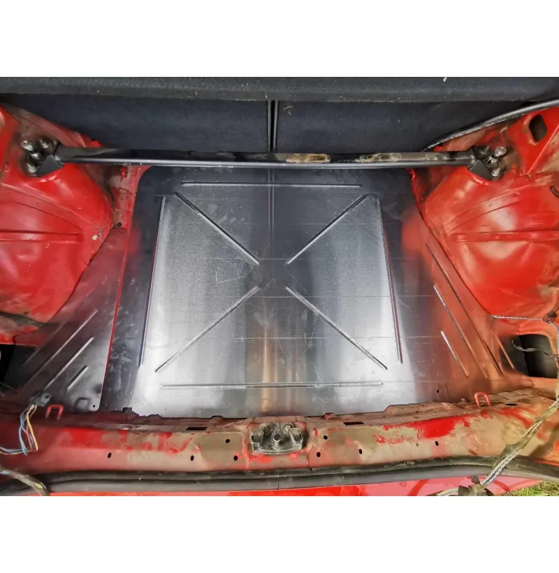 BMW E36 COMPACT Reserveradabdeckung + Seitenschutz