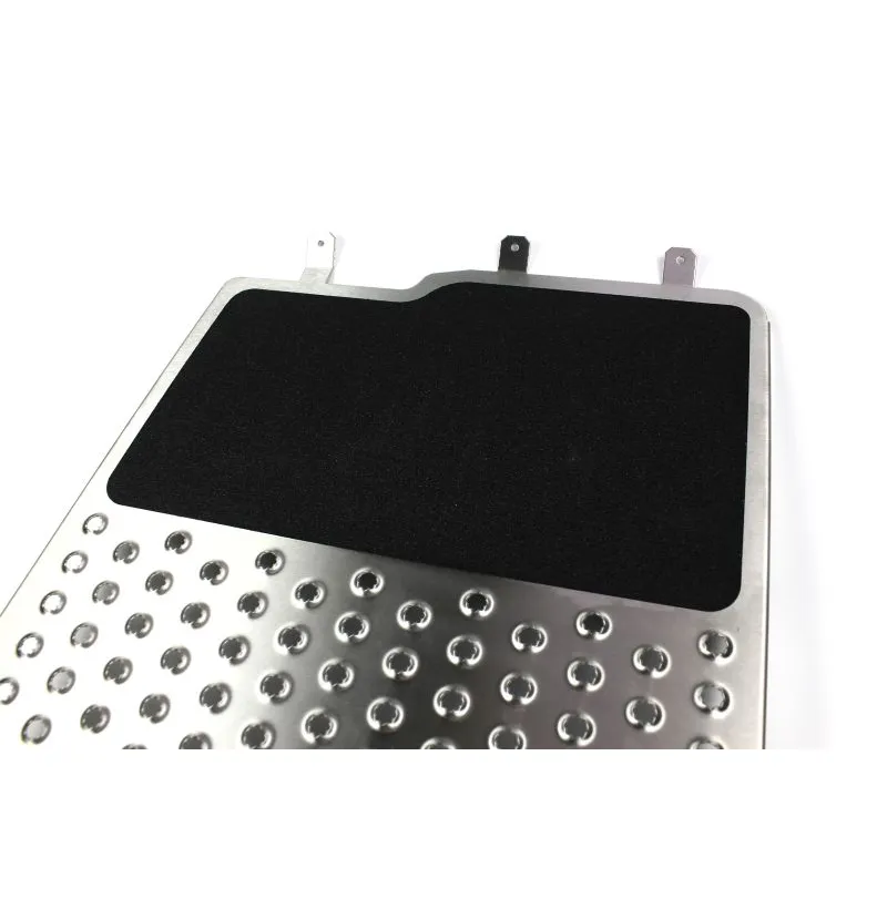 BMW E90 E92 E82 Bodenplatten Edelstahl