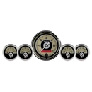 5-teiliges Messgeräte-Kit, 3-3/8" & 2-1/16", Elec. Drehzahlmesser, Cruiser Ad