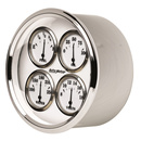 5" Vierfachanzeige, 100 Psi/100-250 °F/8-18v/0-90 Ω, Old-Tyme White Ii