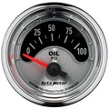 2-1/16" Öldruck, 0-100 Psi, American Muscle