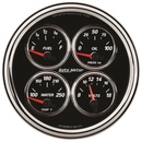5" Vierfachanzeige, 100 Psi/100-250 °F/8-18v/240-33 Ω, Designer Black Ii
