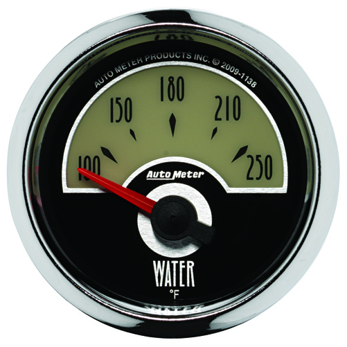 2-1/16" Wassertemperatur, 100-250 °F, Cruiser
