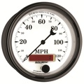 3-3/8" Drehzahlmesser, 0-120 Mph, Old-Tyme White Ii