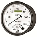 5" Drehzahlmesser/Drehzahlmesser Combo, 8k Rpm/120 Mph, Old-Tyme White Ii