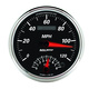 5" Drehzahlmesser/Drehzahlmesser Combo, 8k Rpm/120 Mph, Designer Black Ii
