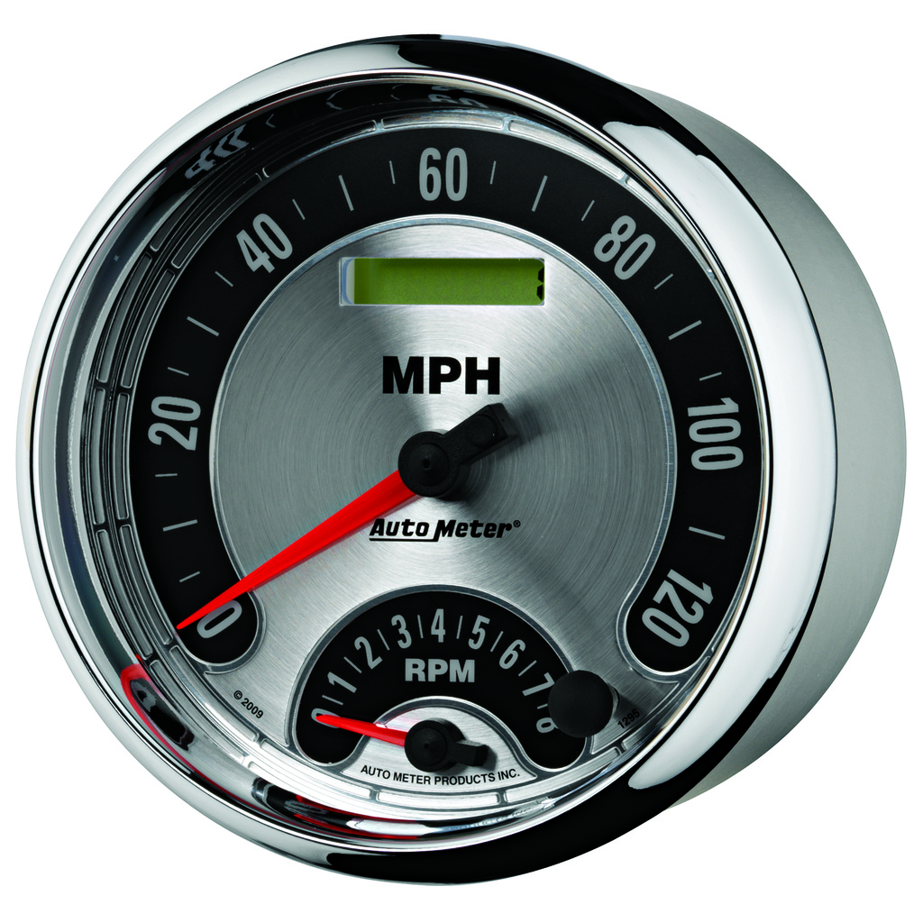 5" Drehzahlmesser/Drehzahlmesser Combo, 8k Rpm/120 Mph, American Muscle