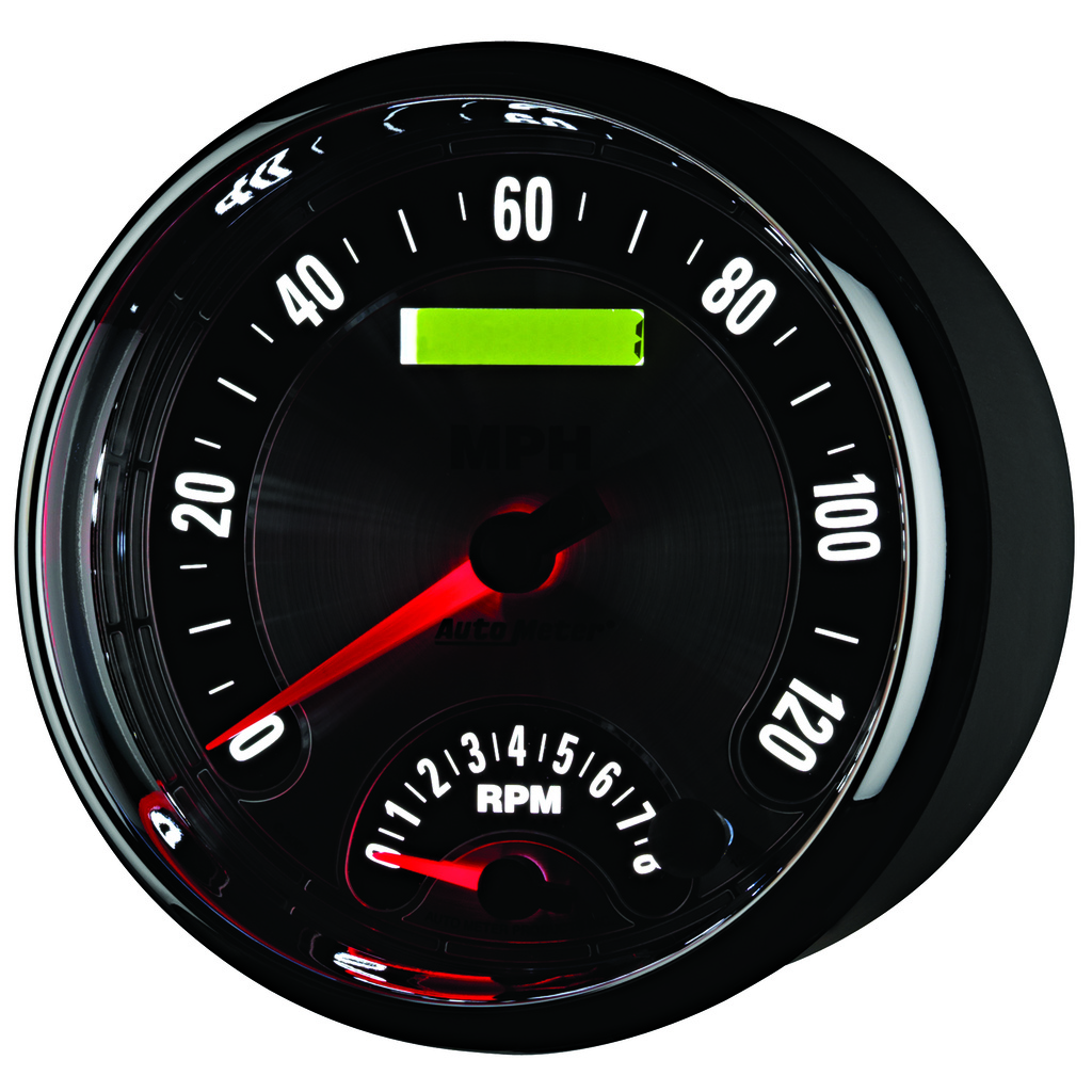 5" Drehzahlmesser/Drehzahlmesser Combo, 8k Rpm/120 Mph, American Muscle