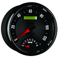 5" Drehzahlmesser/Drehzahlmesser Combo, 8k Rpm/120 Mph, American Muscle