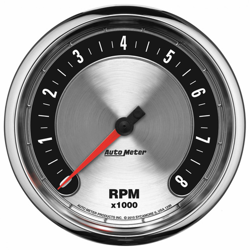 5" In-Dash Drehzahlmesser, 0-8,000 Rpm, American Muscle