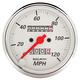 3-1/8" Drehzahlmesser, 0-120 Mph, Arctic White