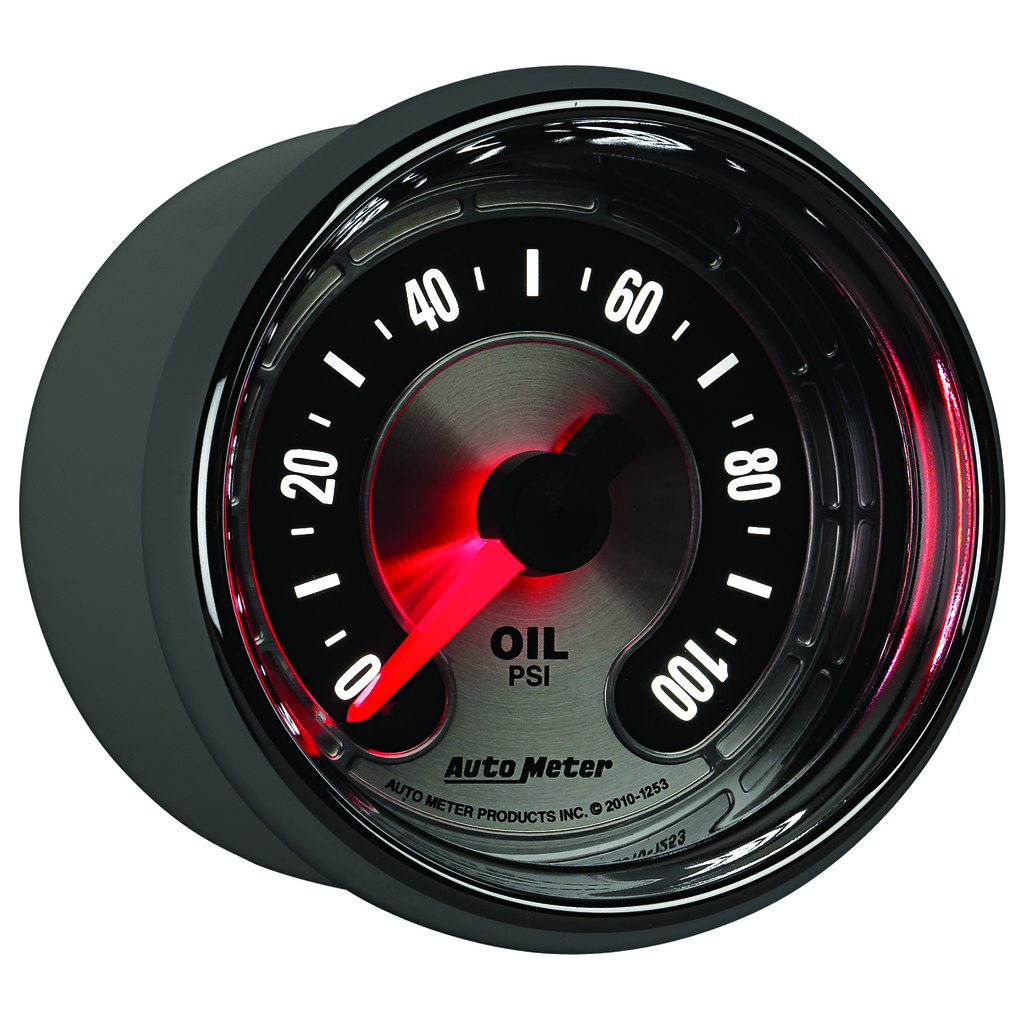 2-1/16" Öldruck, 0-100 Psi, American Muscle