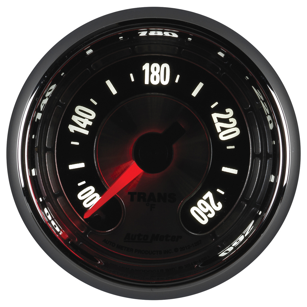2-1/16" Getriebetemperatur, 100-260 °F, American Muscle
