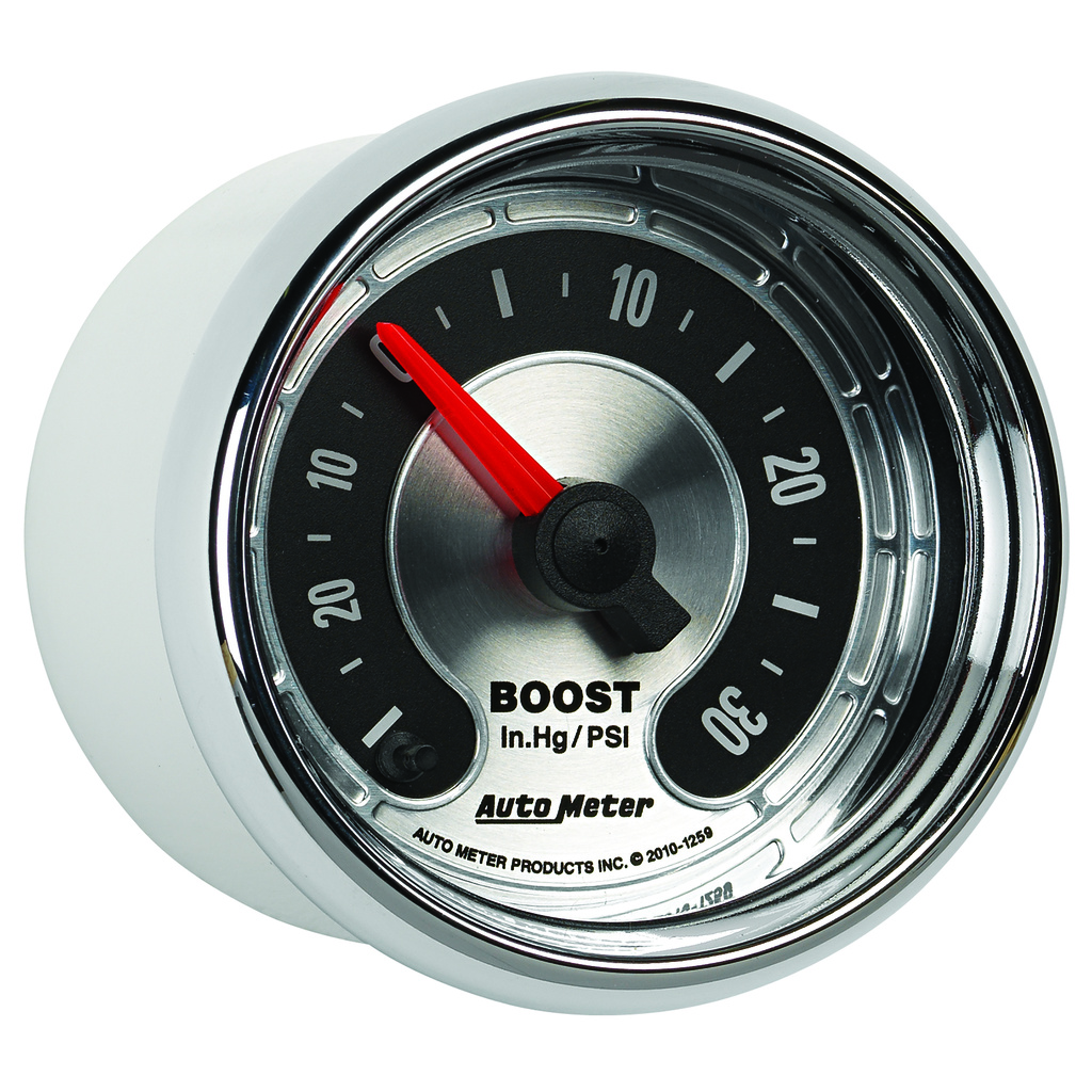 2-1/16" Boost/Vakuum, 30 In Hg/30 Psi, American Muscle