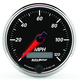 3-3/8" Drehzahlmesser, 0-120 Mph, Designer Black Ii