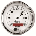 3-3/8" Drehzahlmesser, 0-120 Mph, Old-Tyme White Ii