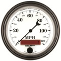 3-3/8" Drehzahlmesser, 0-120 Mph, Old-Tyme White Ii