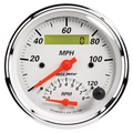 3-3/8" Drehzahlmesser/Drehzahlmesser Combo, 8k Rpm/120 Mph, Arctic White