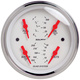 3-3/8" Vierfachanzeige, 100 Psi/100-250 °F/8-18v/240-33 Ω, Arctic White