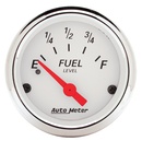 2-1/16" Kraftstoffstand, 240-33 Ω (3262 Sender) Arctic Wht