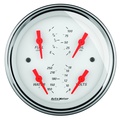 5" Vierfachanzeige, 100 Psi/100-250 °F/8-18v/0-90 Ω, Arctic White