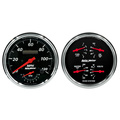 2-teiliges Messgeräte-Kit, 5" Quad & Tach/Speedo, 240-33 Ω, Designer Black