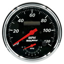 5" Drehzahlmesser/Drehzahlmesser Combo, 8k Rpm/120 Mph, Designer Black