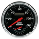 5" Drehzahlmesser/Drehzahlmesser Combo, 8k Rpm/120 Mph, Designer Black