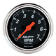2-1/16" In-Dash Drehzahlmesser, 0-7,000 Rpm, Designer Black
