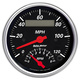 3-3/8" Drehzahlmesser/Drehzahlmesser Combo, 8k Rpm/120 Mph, Designer Black