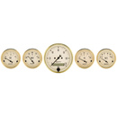 5-teiliges Messgeräte-Kit, 3-1/8" & 2-1/16", Elec. Drehzahlmesser, Golden Oldies