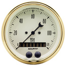 3-3/8" Gps Drehzahlmesser, 0-120 Mph, Golden Oldies