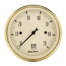 3-1/8" In-Dash Drehzahlmesser, 0-7,000 Rpm, Golden Oldies