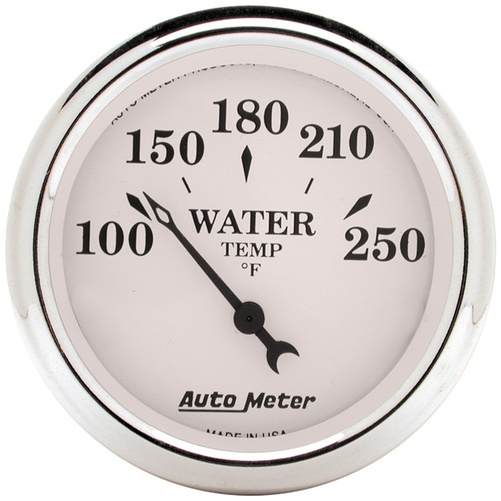 2-1/16" Wassertemperatur, 100-250 °F, Old-Tyme White
