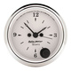 2-1/16" Uhr, 12-Stunden, Old-Tyme White
