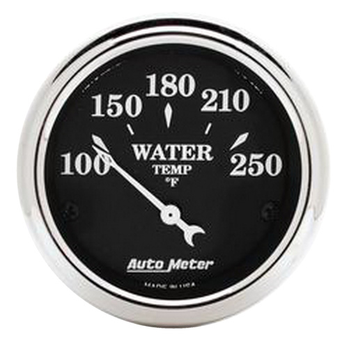 2-1/16" Wassertemperatur, 100-250 °F, Old Tyme Black