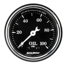 2-1/16" Öldruck, 100 Psi, Mech, Old Tyme Black