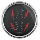 3-3/8" Vierfachanzeige, 100 Psi/100-250 °F/8-18v/0-90 Ω, Designer Black
