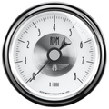3-3/8" In-Dash Drehzahlmesser, 0-8,000 Rpm, Prestige Pearl