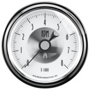 3-3/8" In-Dash Drehzahlmesser, 0-8,000 Rpm, Prestige Pearl